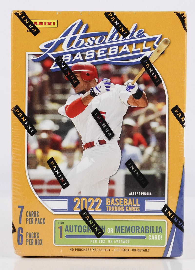 2022 Panini Absolute Baseball 6-Pack Blaster Box (Green and Lava Parallels!)