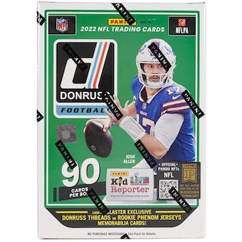 2022 Panini Donruss Football 6-Pack Blaster Box