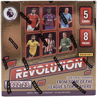 2022/23 Panini Revolution Premier League EPL Soccer Hobby Box