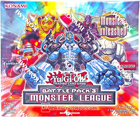 YU-GI-OH! Yugioh Battle Pack 3: Monster League Booster Box