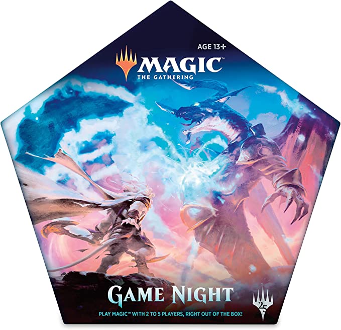 MtG Trading Card Game Game Night Starter Decks Set [5 Exclusive Cards!]