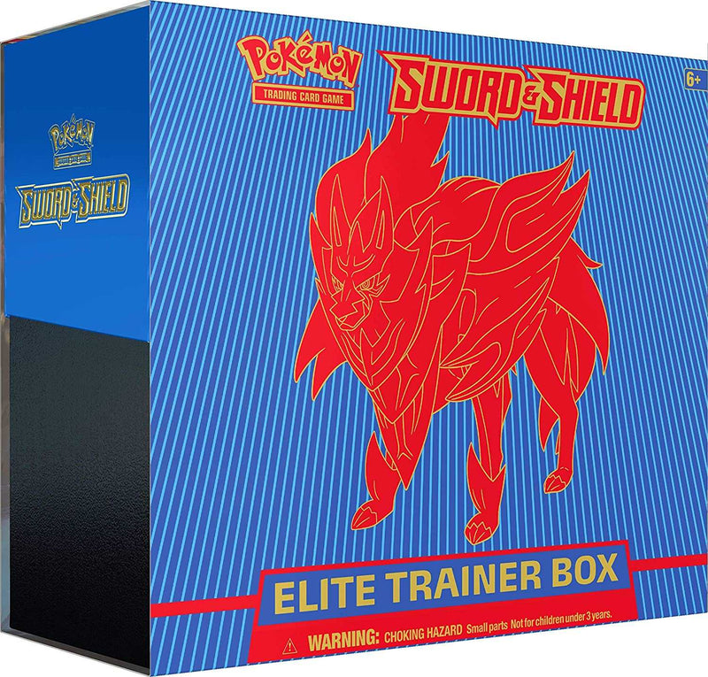 Pokémon TCG: Sword & Shield Elite Trainer Box ETB (Zamazenta)