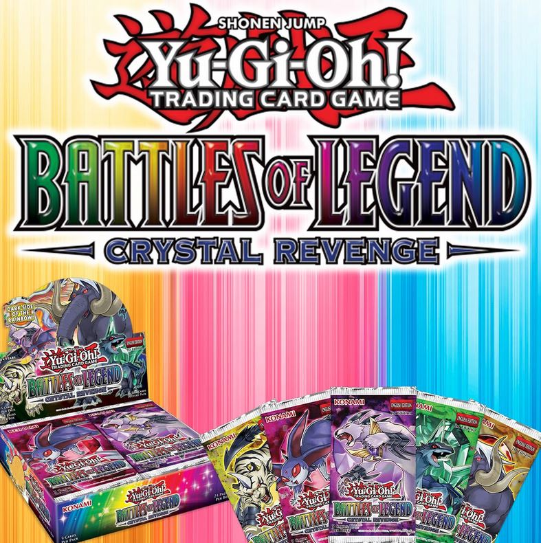Yu-Gi-Oh Battles of Legend: Crystal Revenge Booster Box