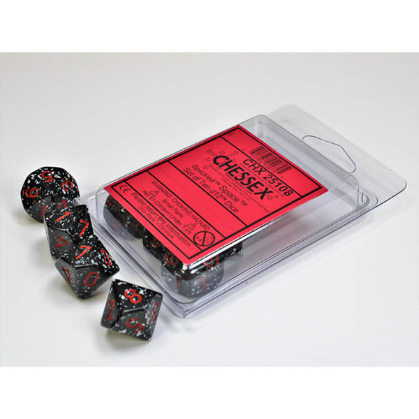 Speckled Space d10 Dice (10 dice) CHX25108