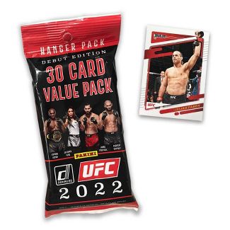 2022 Panini Donruss UFC Debut Edition Trading Cards HANGER PACK 30 count Value Pack