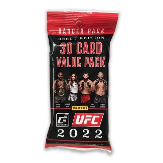 2022 Panini Donruss UFC Debut Edition Trading Cards HANGER PACK 30 count Value Pack
