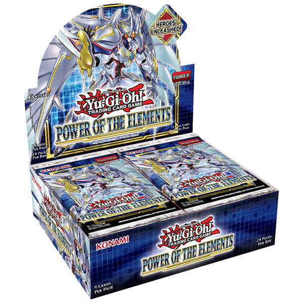 Yu-Gi-Oh Power of the Elements Booster Box  (Hobby Box)