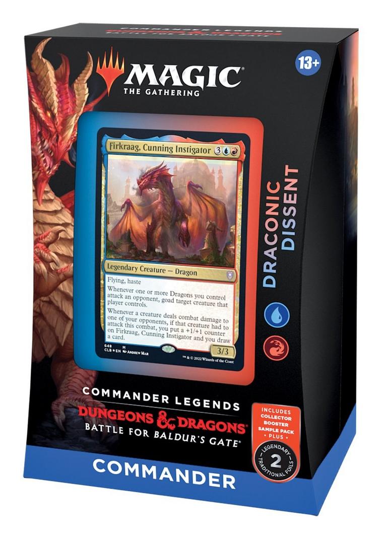Commander Legends: Battle for Baldur's Gate - Draconic Dissent Commander Deck