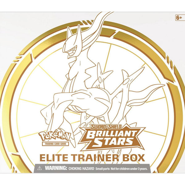 Pokémon Trading Card Game: Sword and Shield Brilliant Stars Elite Trainer Box ETB