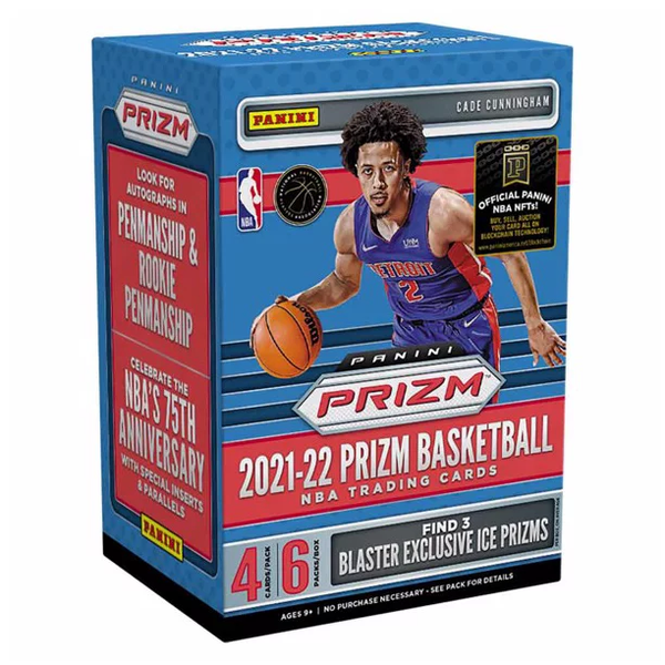 2021/22 Panini Prizm Basketball Blaster Box (Ice Prizms)