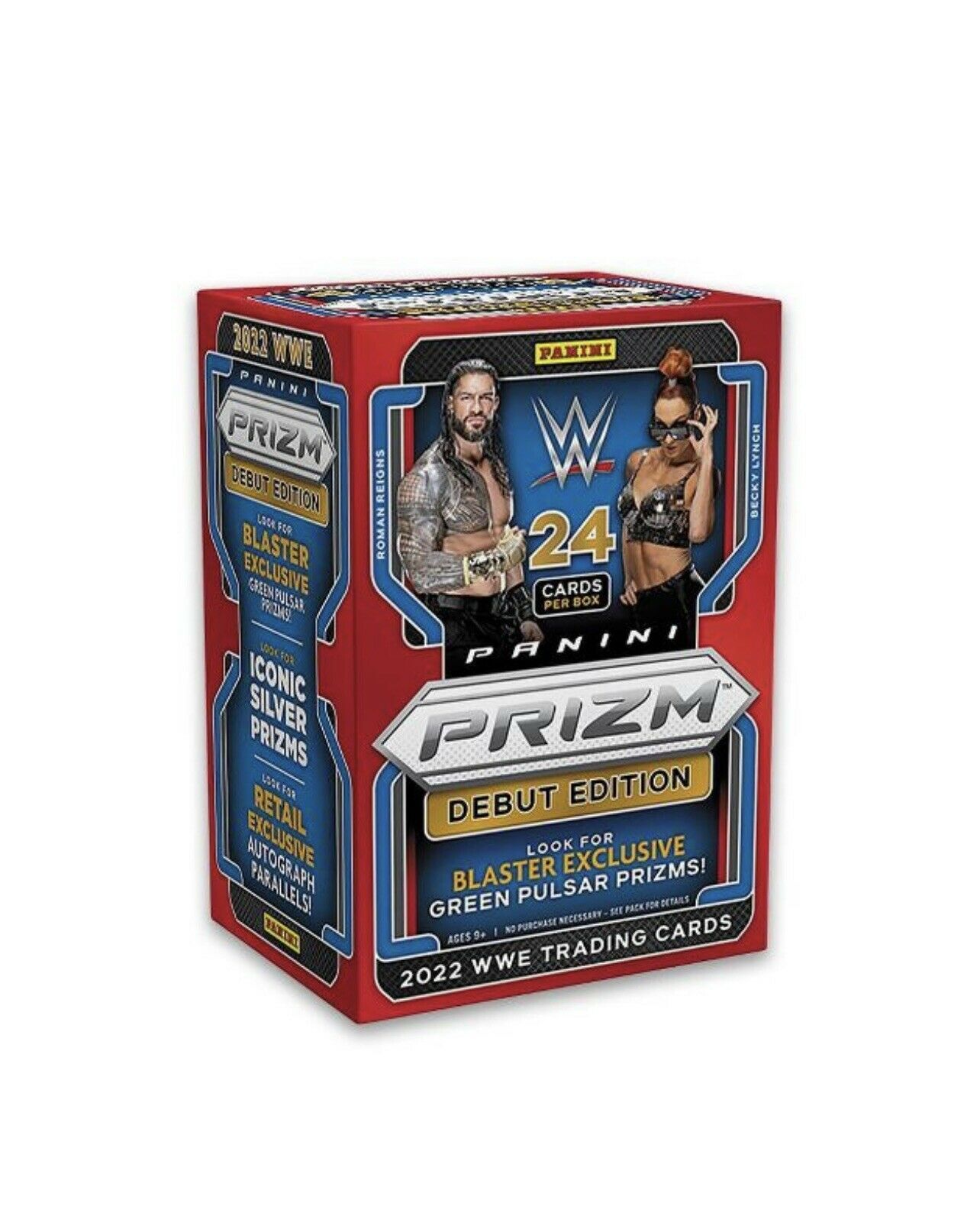 2022 Panini WWE Prizm Wrestling Blaster Box Debut Edition (Green Pulsar Prizms!)