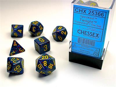 Speckled: Polyhedral Twilight 7-Die Set CHX25366