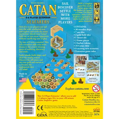 Catan Ext: Seafarers 5-6 Player
