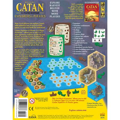 Catan Ext: Explorers and Pirates 5-6 Players