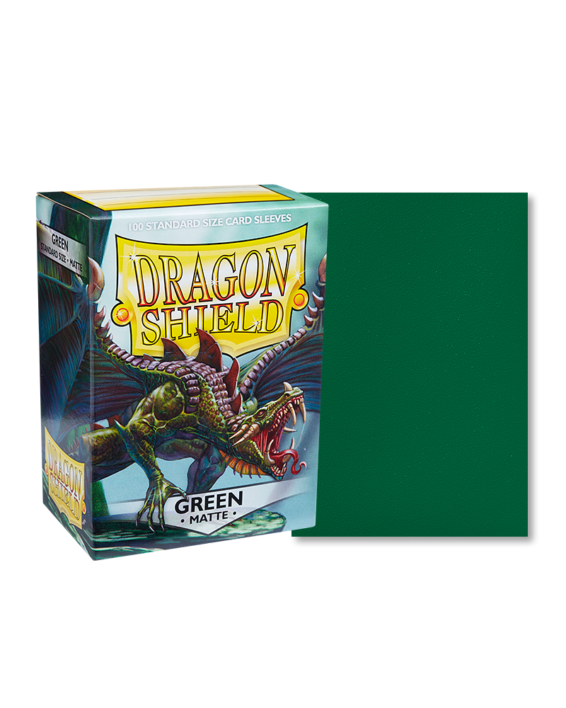 Dragon Shield Sleeves: Matte - Choose Your Color (100 Standard Size De