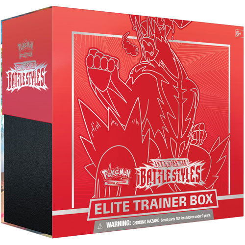 Pokémon Trading Card Game: Sword & Shield: Battle Styles Elite Trainer Box ETB -  RED