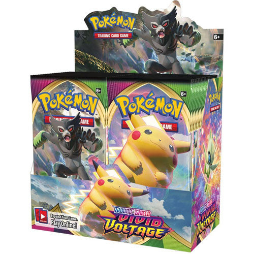 Pokémon TCG: Sword & Shield Vivid Voltage Booster Display Box (36 Packs)