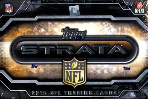 2015 Topps Strata Football Hobby Box